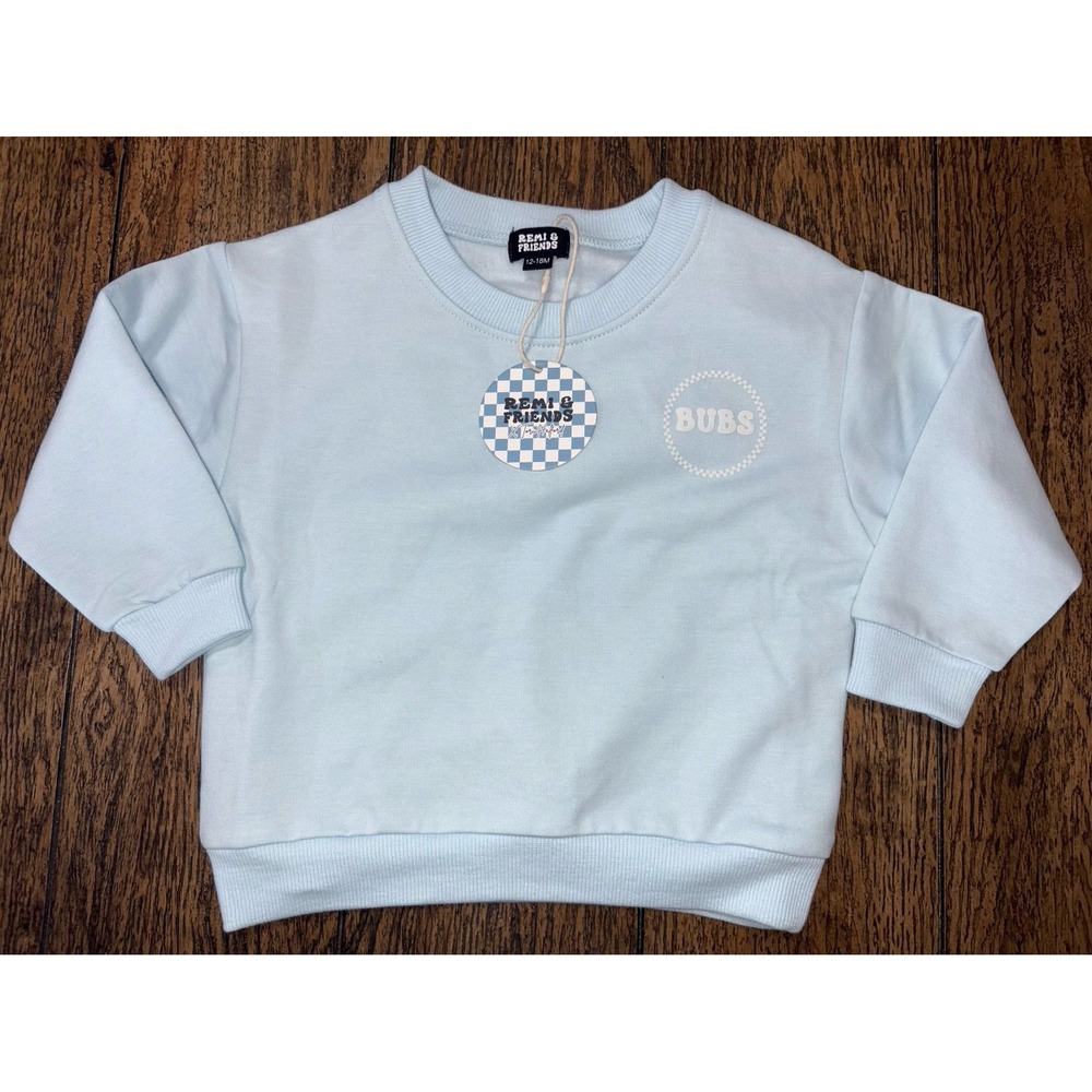 NWT Remi & Friends Bubs Crewneck 12/18 Months